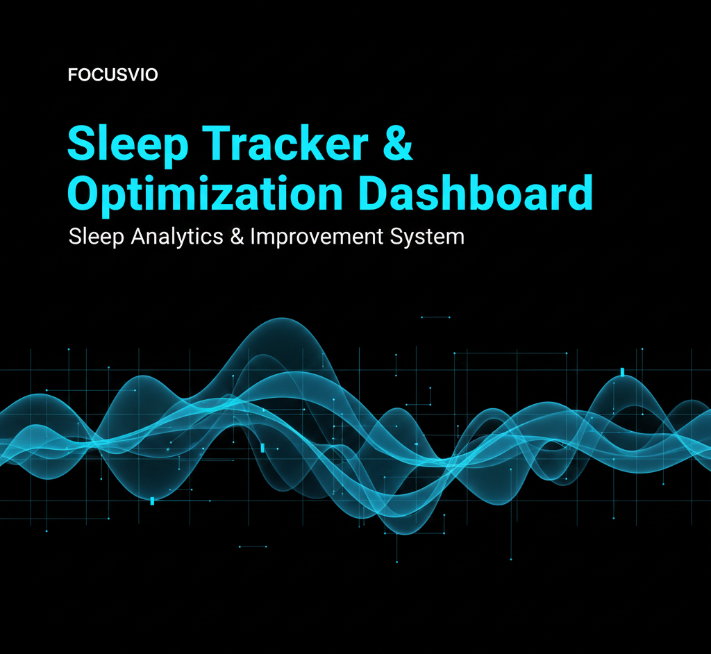 Sleep Tracker & Optimization Dashboard
